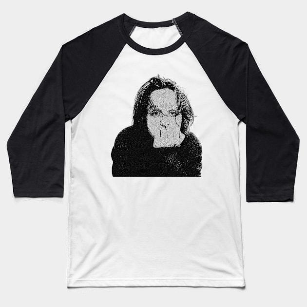 Oldskull Lewis Capaldi Baseball T-Shirt by DekkenCroud